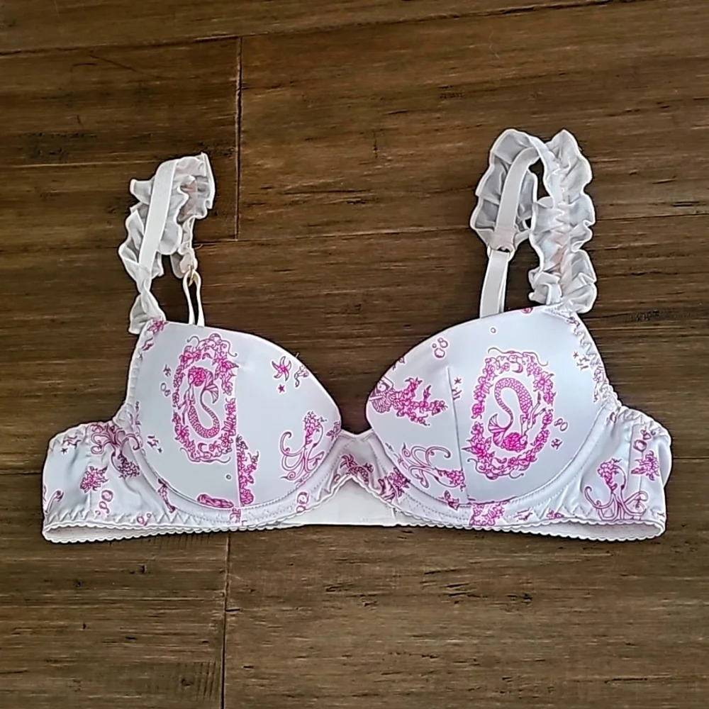 Nwot Victoria’s Secret Sexy Little Things Fantasy Mermaid Pink Bra HTF